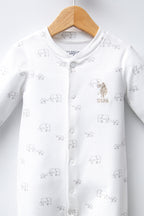 U.S. Polo Assn. Salopetă pentru bebeluși guler tip polo