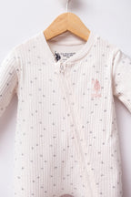 U.S. Polo Assn. Salopeta pentru bebelusi model cu dungi subtiri