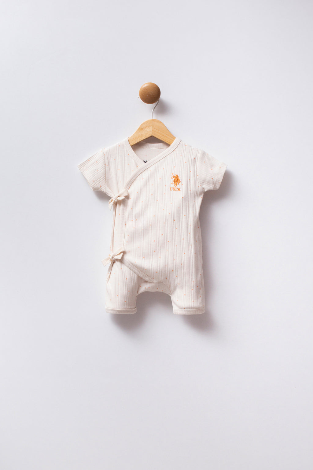 U.S. Polo Assn. Salopeta basic pentru bebelusi bumbac 100%
