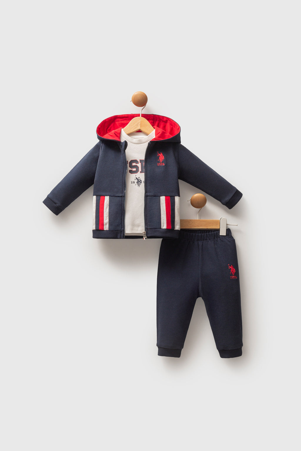U.S. Polo Assn. Set 3 piese