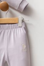 U.S. Polo Assn. Set doua piese cu logo discret, Rosu
