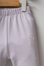 U.S. Polo Assn. Set doua piese cu logo discret, Mov