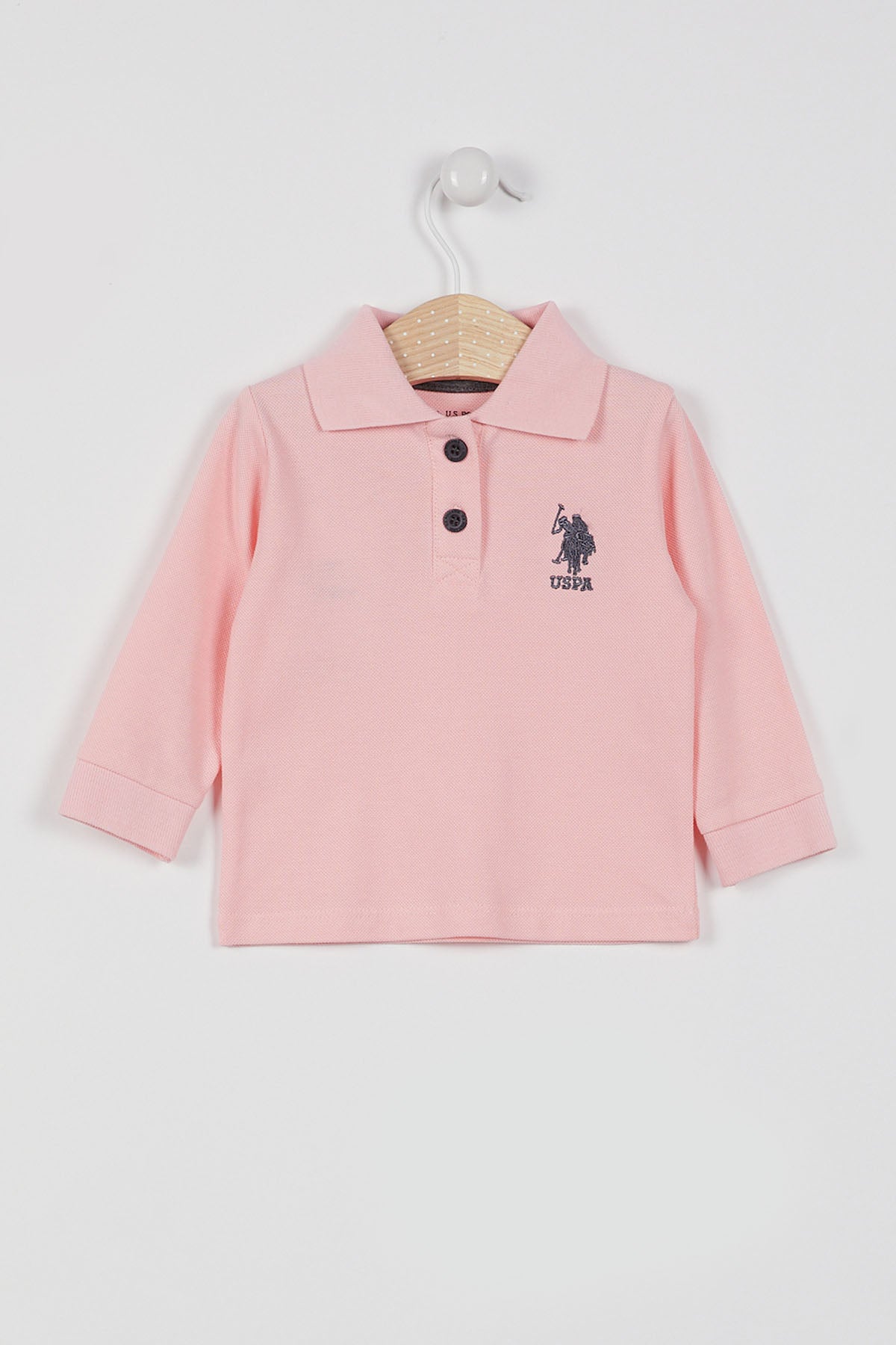 U.S. Polo Assn. Bluza cu guler pentru bebelusi