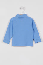 U.S. Polo Assn. Bluza cu guler din bumbac pentru copii