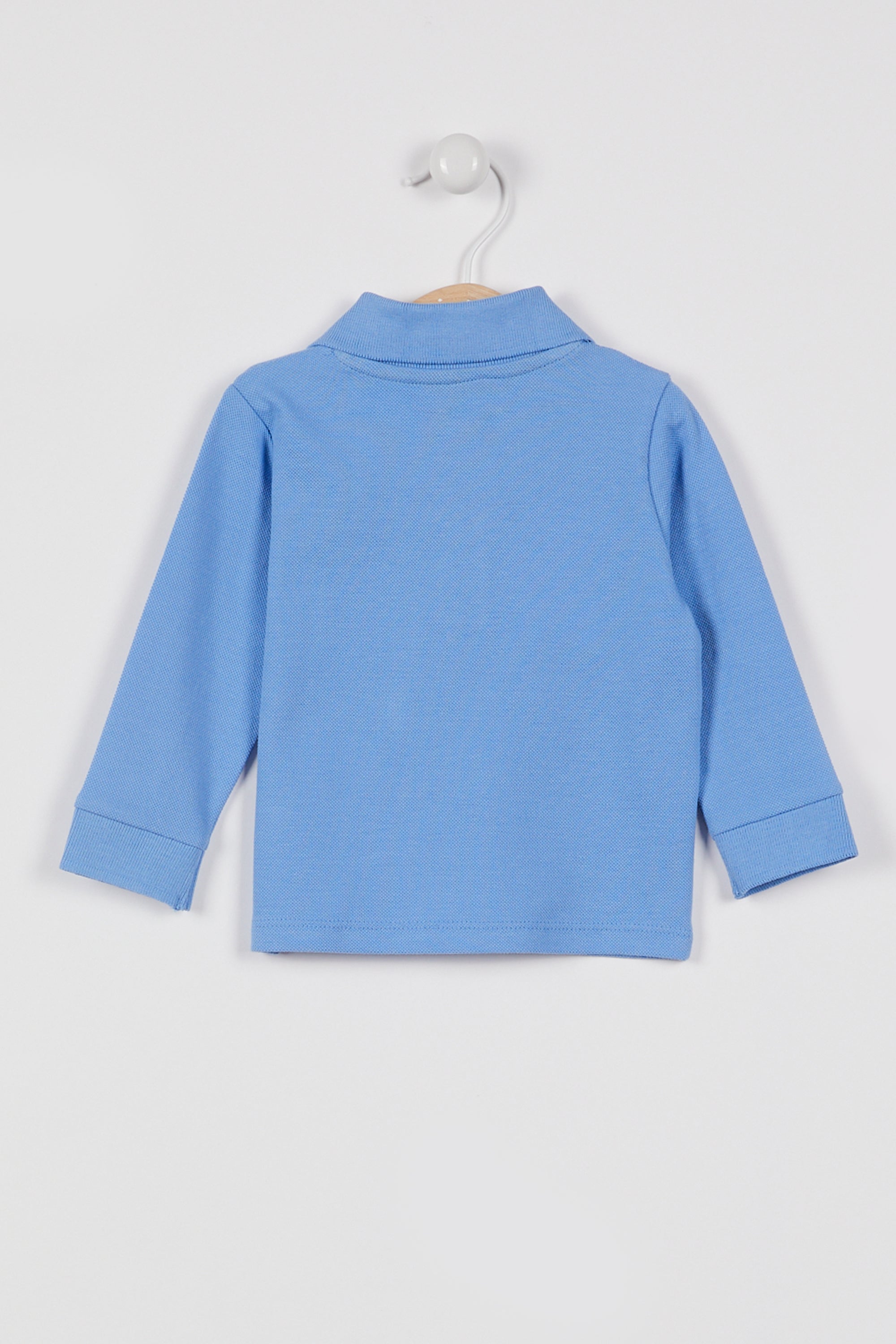 U.S. Polo Assn. Bluza cu guler din bumbac pentru copii
