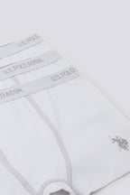 U.S. Polo Assn., Set de boxeri - 3 perechi, Alb