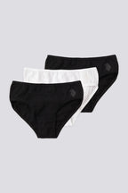 U.S. Polo Assn., Set de chiloti de bumbac - 3 piese, pentru copii