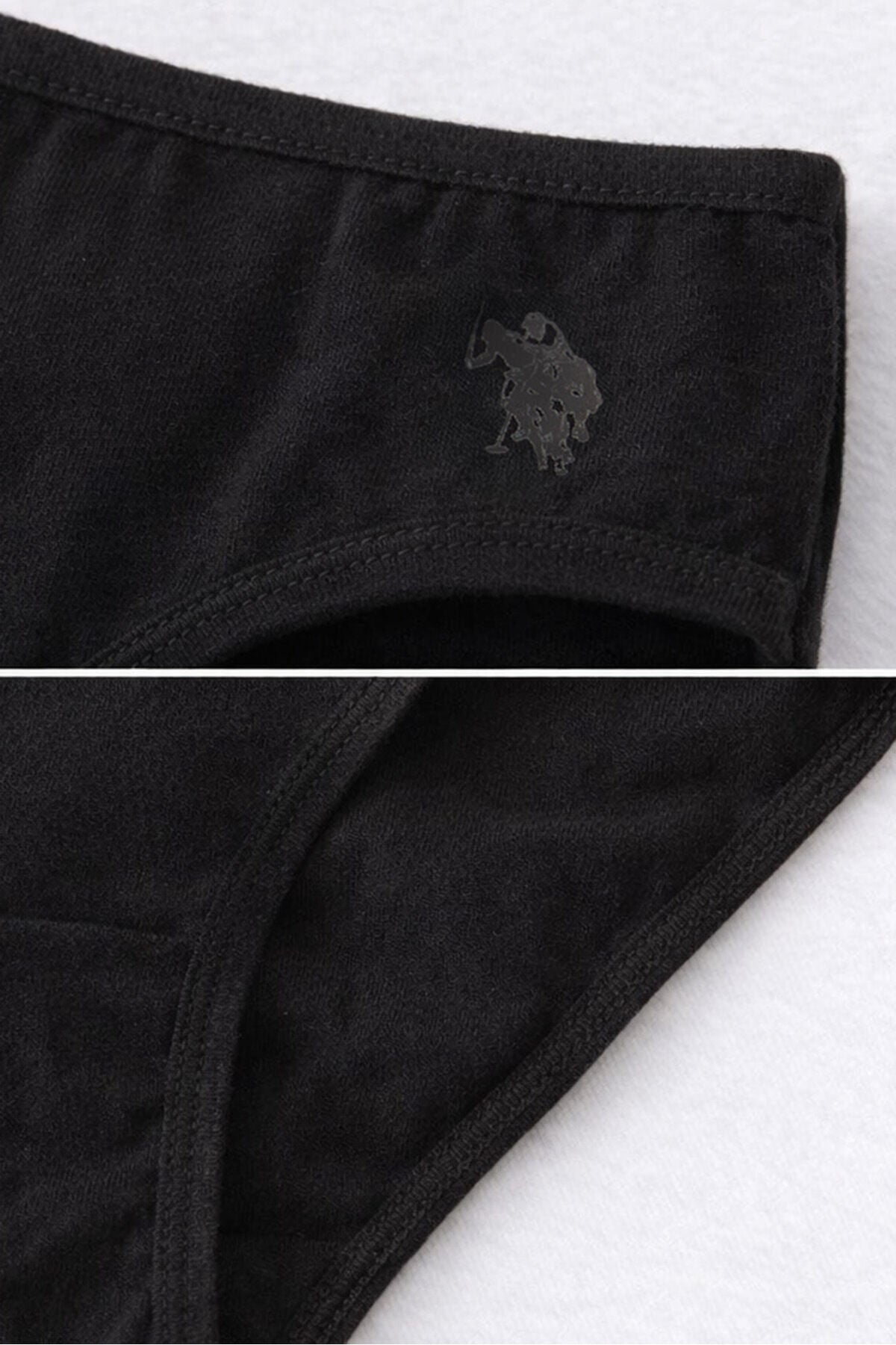 U.S. Polo Assn., Set de chiloti de bumbac - 3 piese, pentru copii