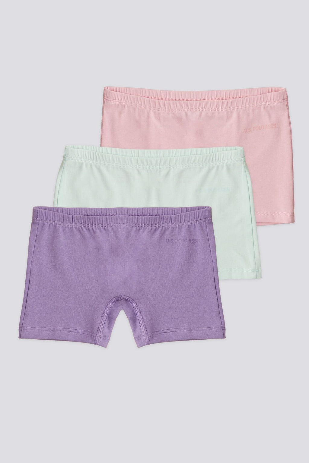 U.S. Polo Assn., Set de boxeri din amestec de bumbac - 3 perechi, pentru copii