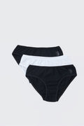 U.S. Polo Assn., Set de chiloti cu banda logo in talie - 3 perechi, pentru copii