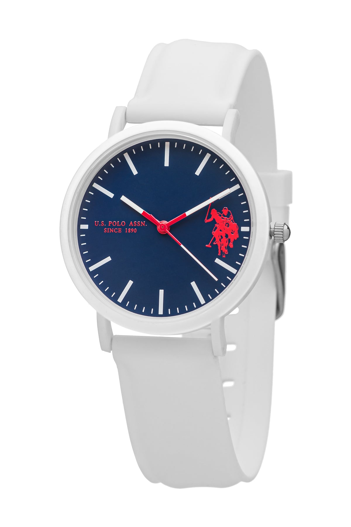 U.S. Polo Assn., Ceas de mână Quartz cu brățară din silicon