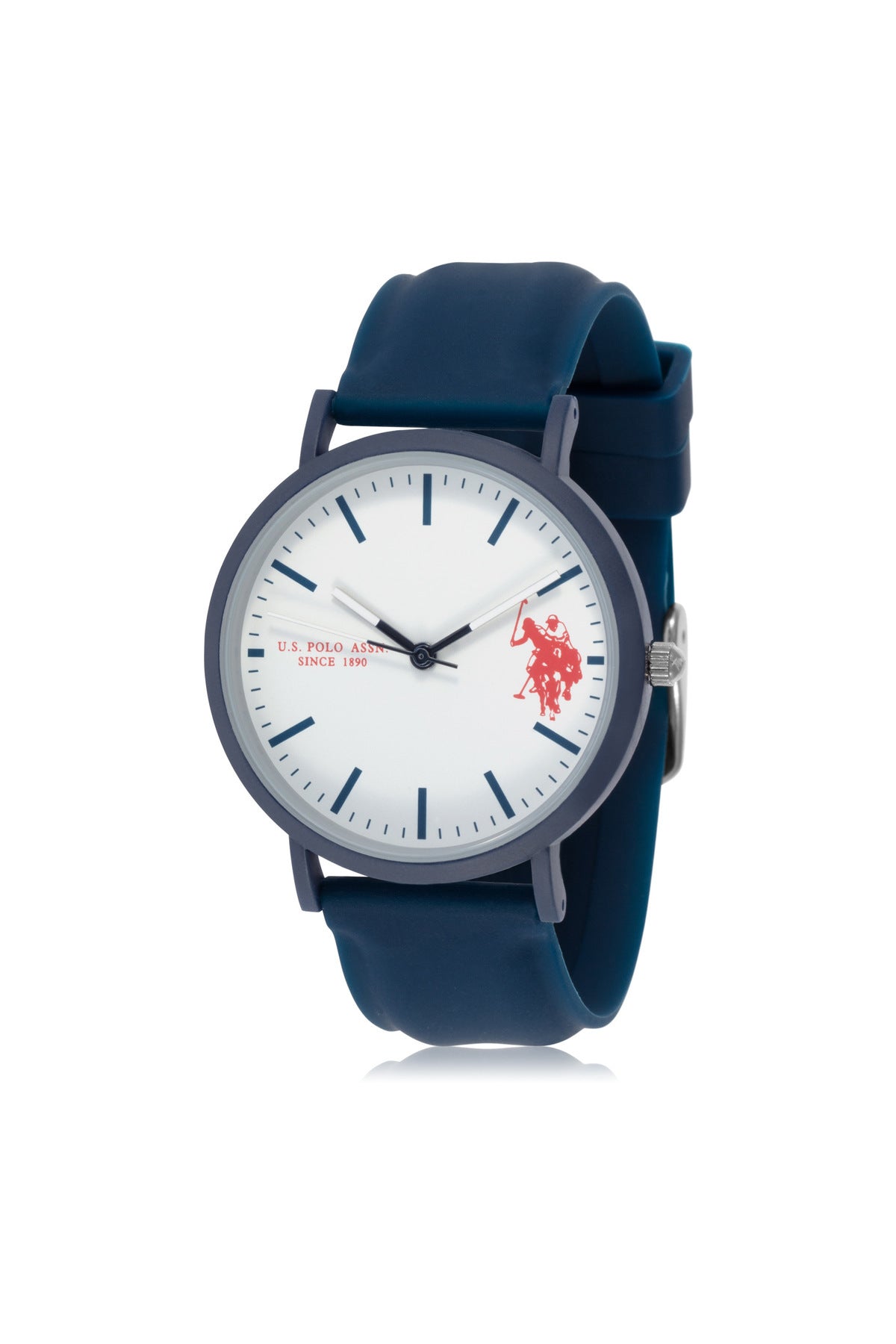 U.S. Polo Assn., Ceas de mână Quartz cu brățară din silicon