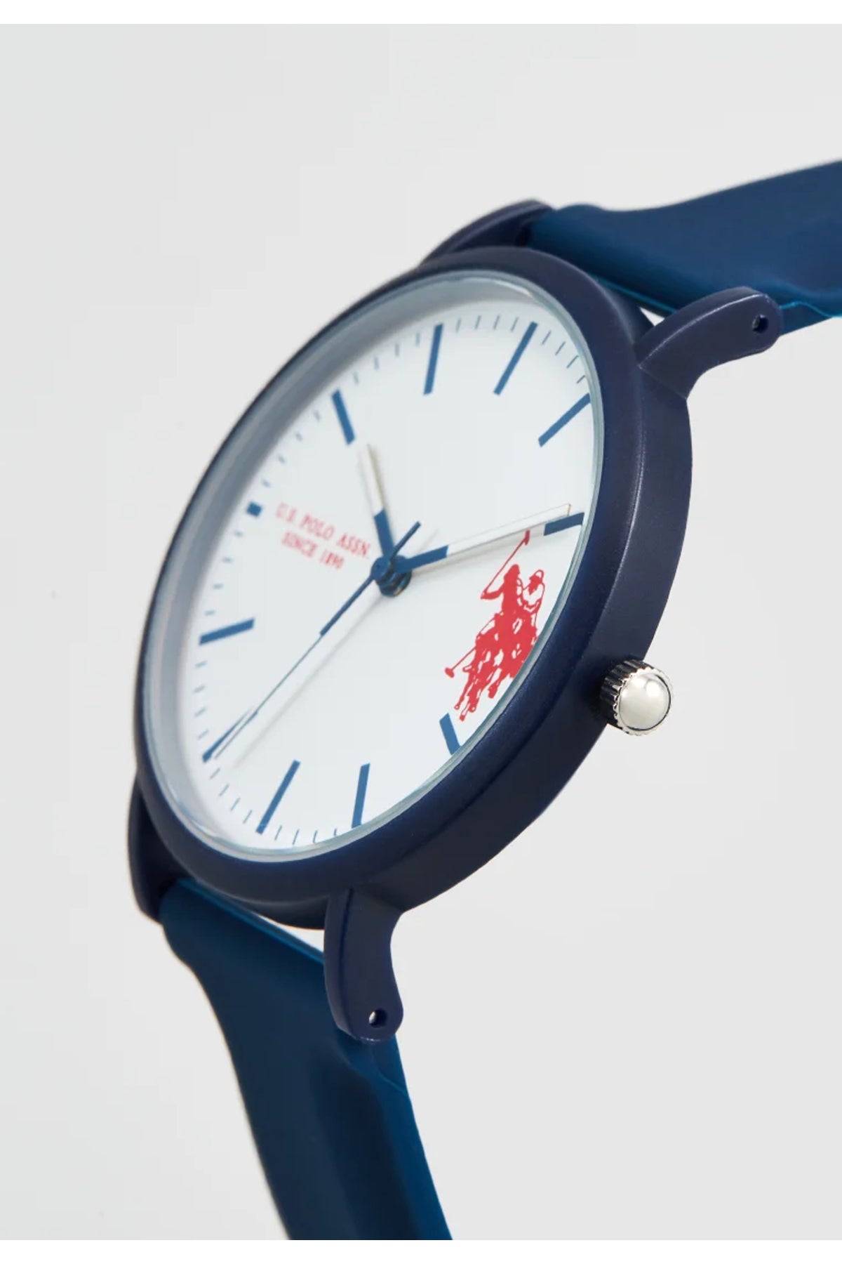 U.S. Polo Assn., Ceas de mână Quartz cu brățară din silicon