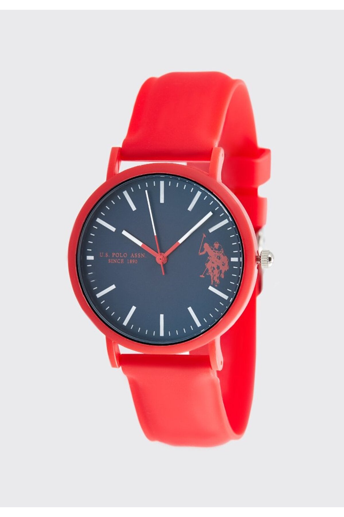 U.S. Polo Assn., Ceas de mână Quartz cu brățară din silicon