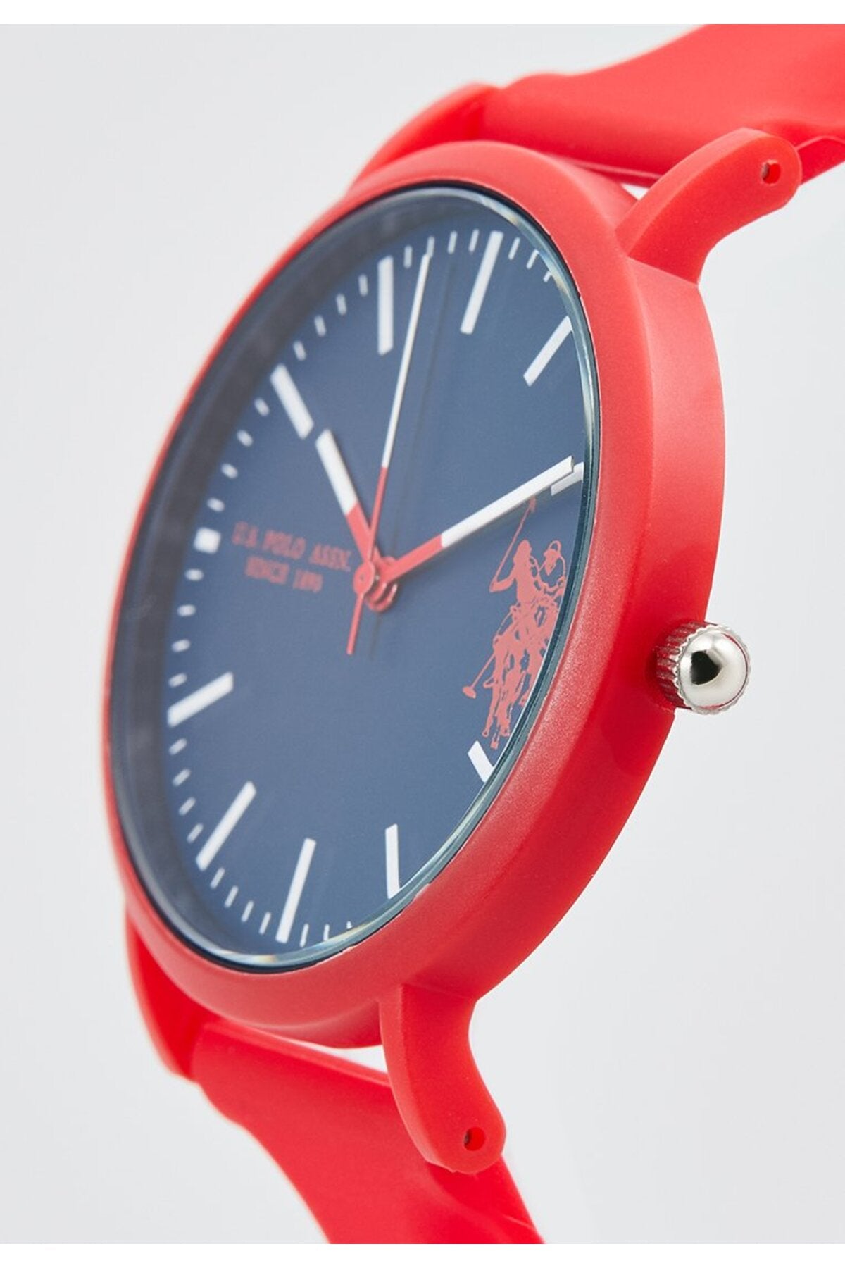 U.S. Polo Assn., Ceas de mână Quartz cu brățară din silicon