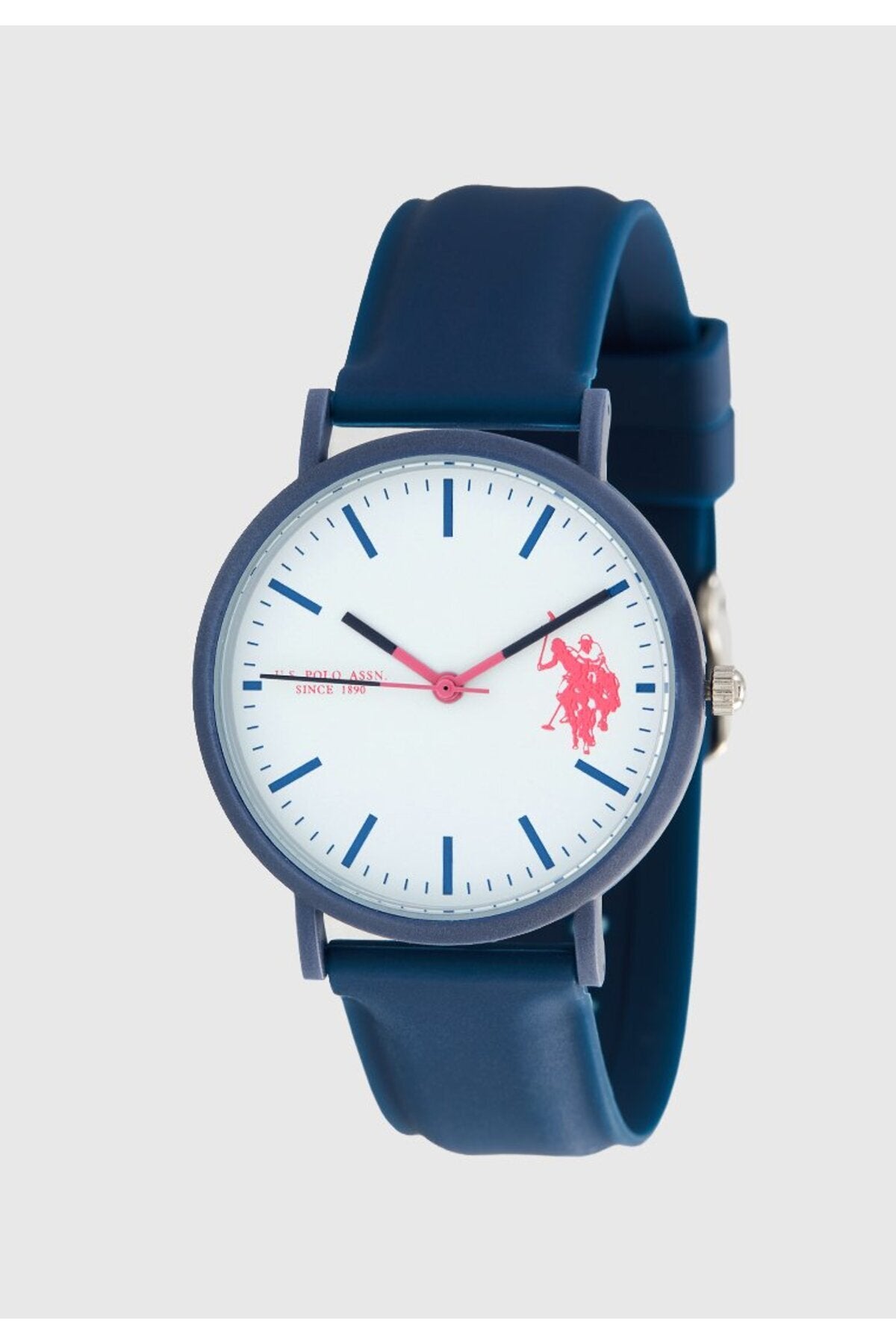 U.S. Polo Assn., Ceas de mână Quartz cu brățară din silicon
