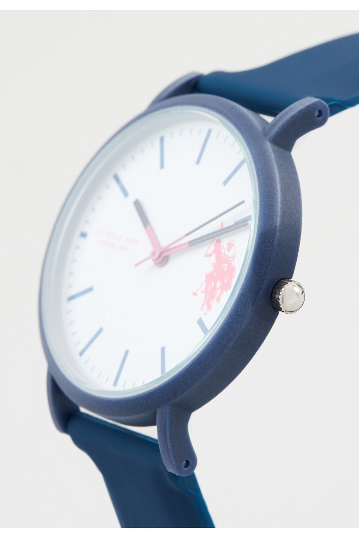 U.S. Polo Assn., Ceas de mână Quartz cu brățară din silicon