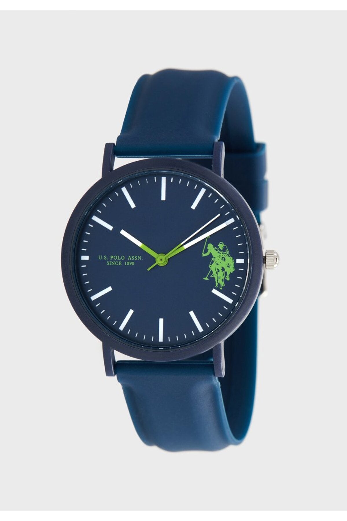 U.S. Polo Assn., Ceas de mână Quartz cu brățară din silicon