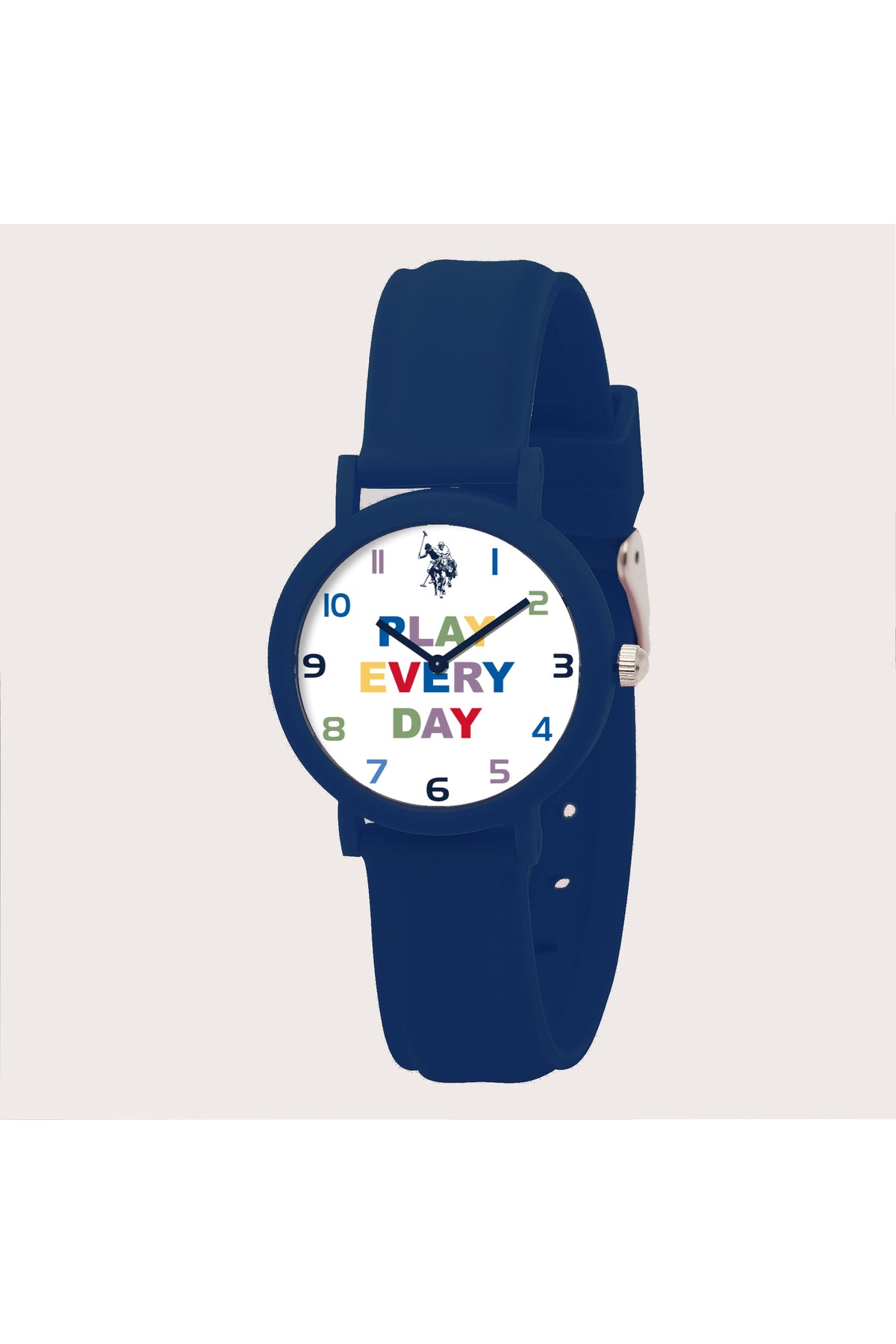 U.S. Polo Assn., Ceas de mână Quartz cu brățară din silicon