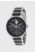 U.S. Polo Assn., Ceas de mână Quartz cu brățară din oțel inoxidabil