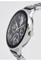 U.S. Polo Assn., Ceas de mână Quartz cu brățară din oțel inoxidabil