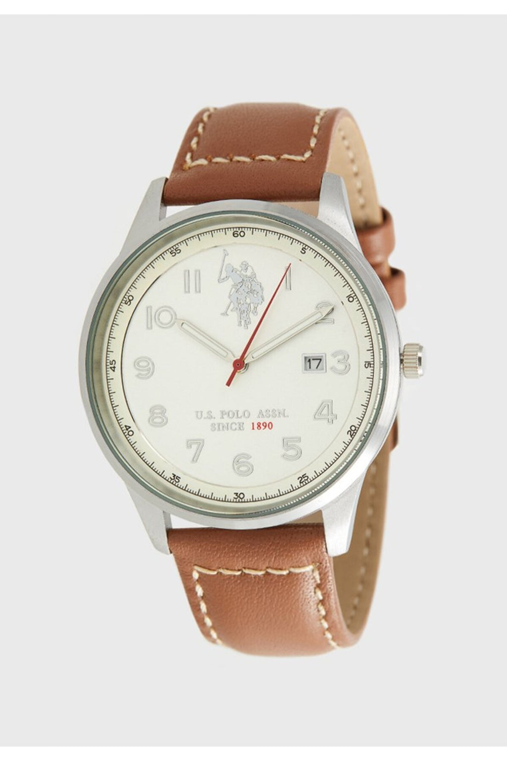 U.S. Polo Assn., Ceas de mână Quartz cu brățară din piele ecologica