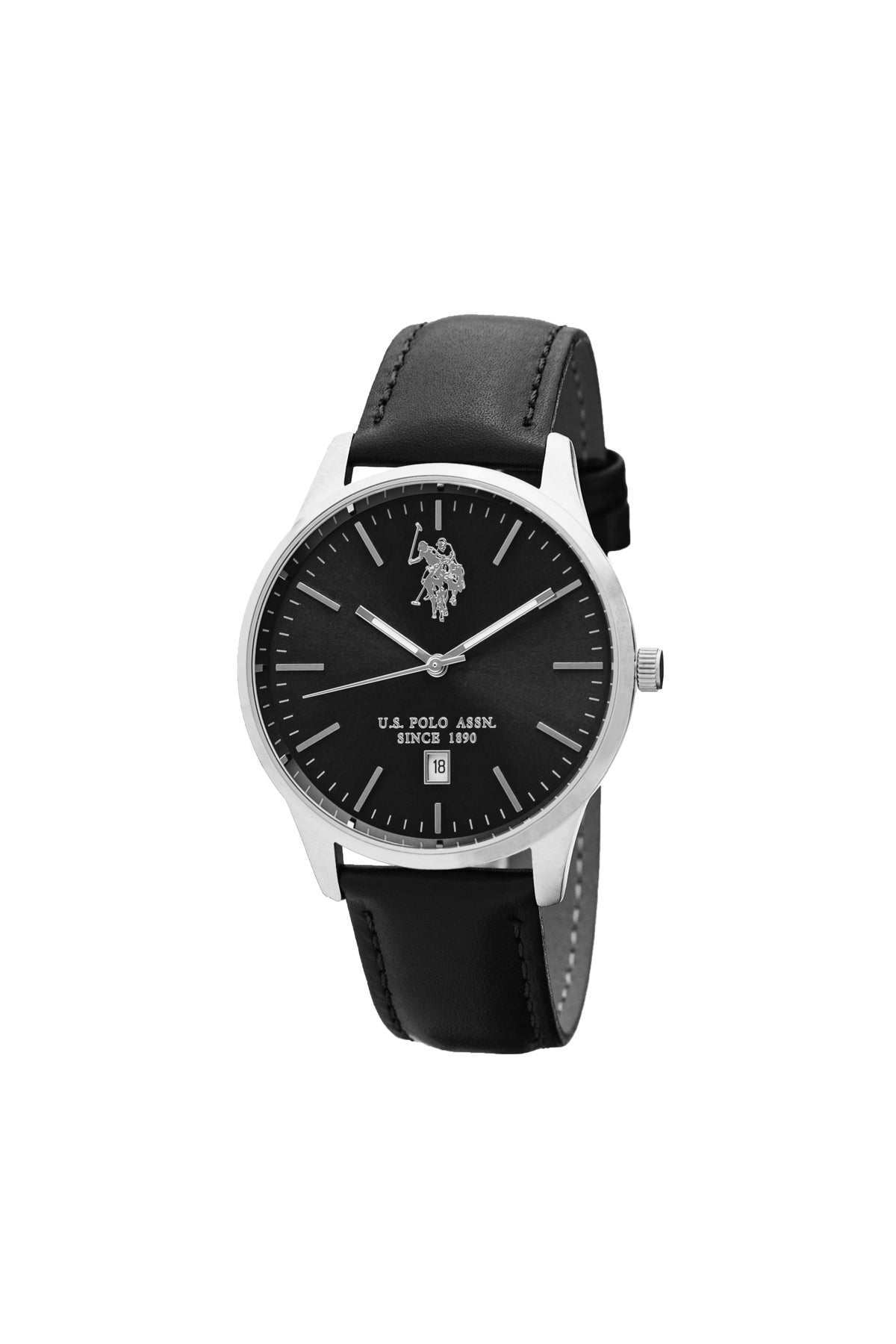U.S. Polo Assn., Ceas de mână Quartz cu brățară din piele ecologica