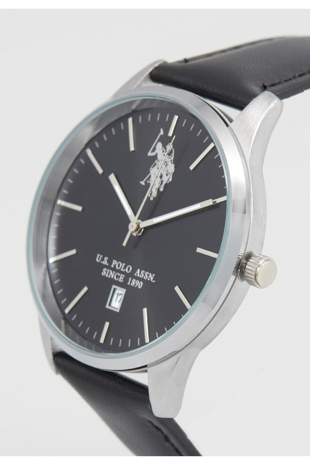 U.S. Polo Assn., Ceas de mână Quartz cu brățară din piele ecologica