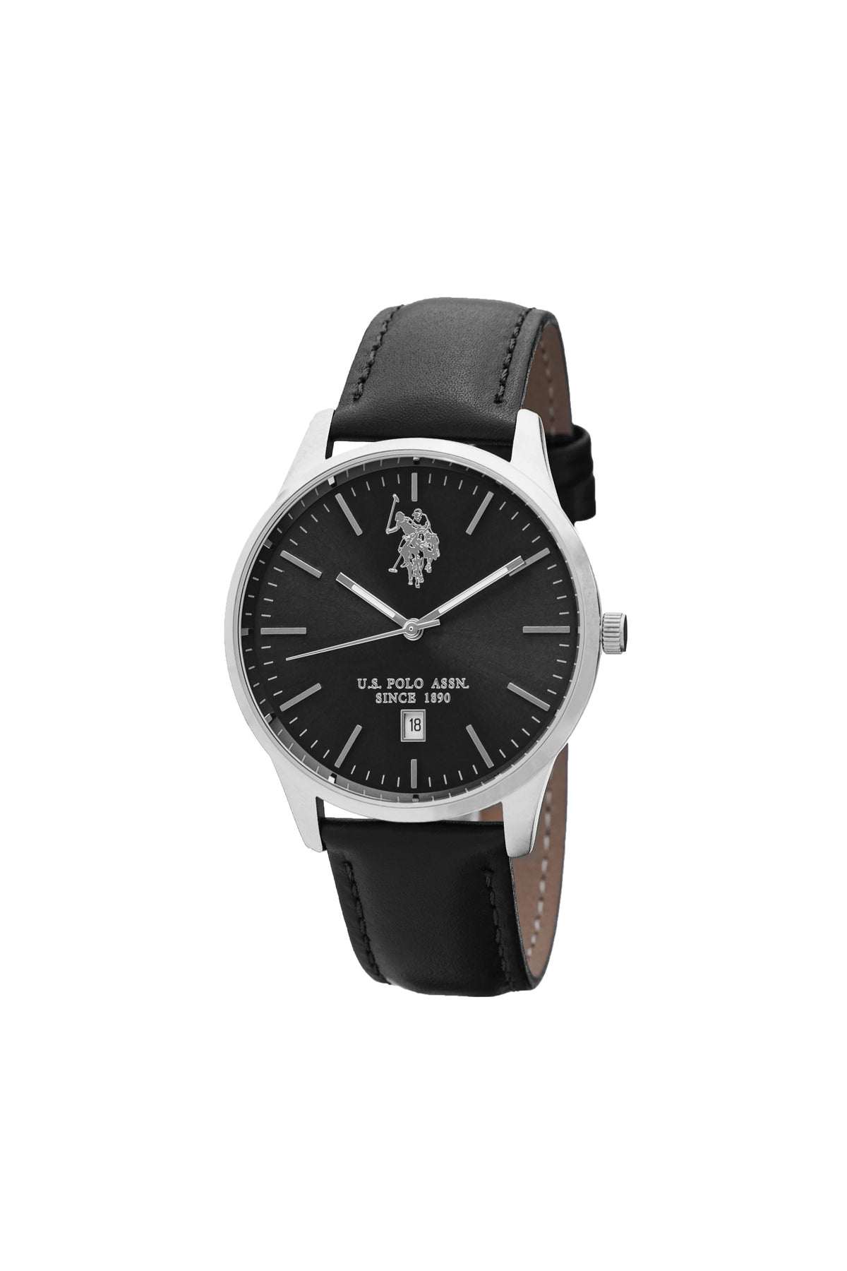 U.S. Polo Assn., Ceas de mână Quartz cu brățară din piele ecologica