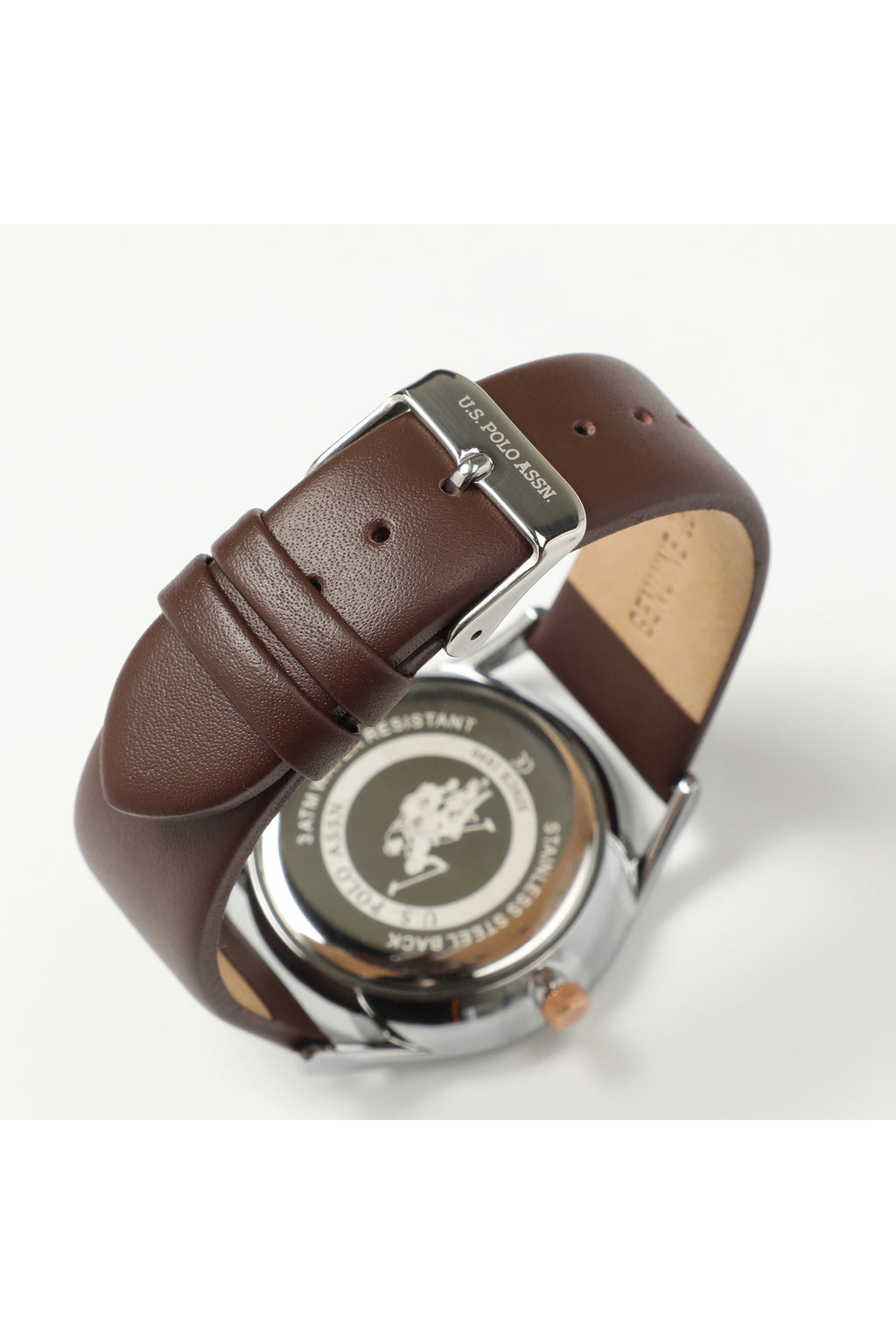 U.S. Polo Assn., Ceas de mână Quartz cu brățară din piele ecologica