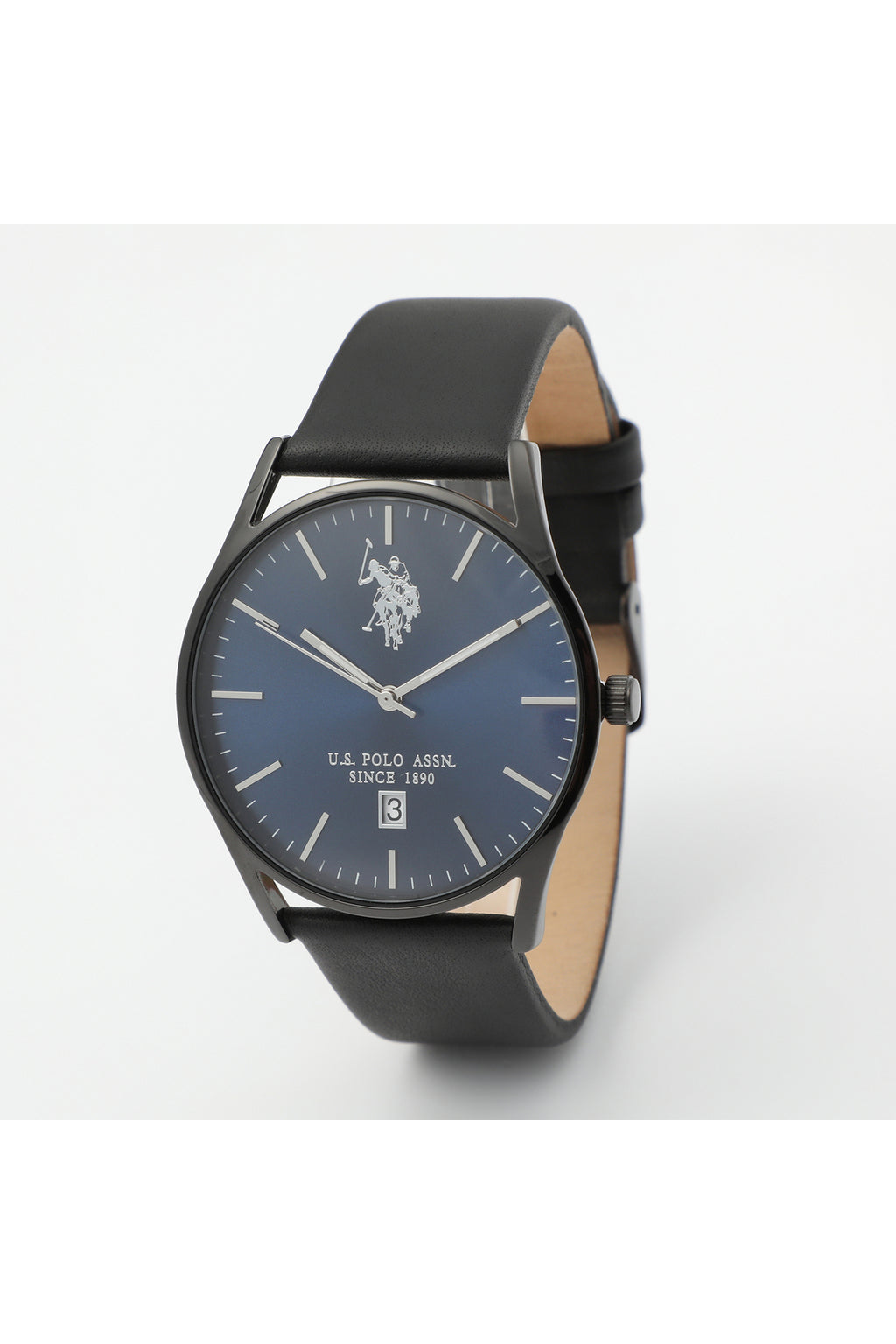 U.S. Polo Assn., Ceas de mână Quartz cu brățară din piele ecologica