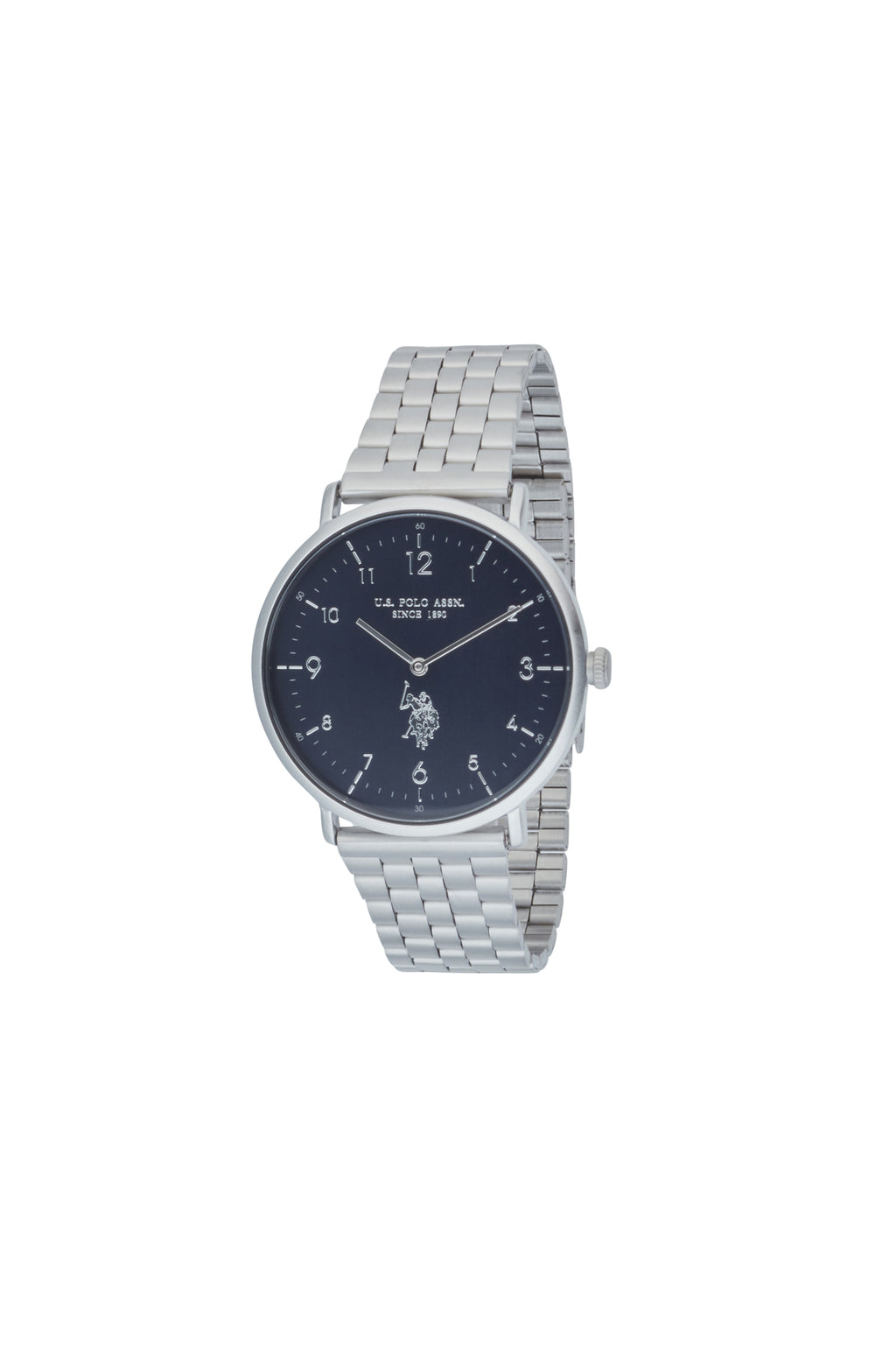 U.S. Polo Assn., Ceas de mână Quartz cu brățară din oțel inoxidabil