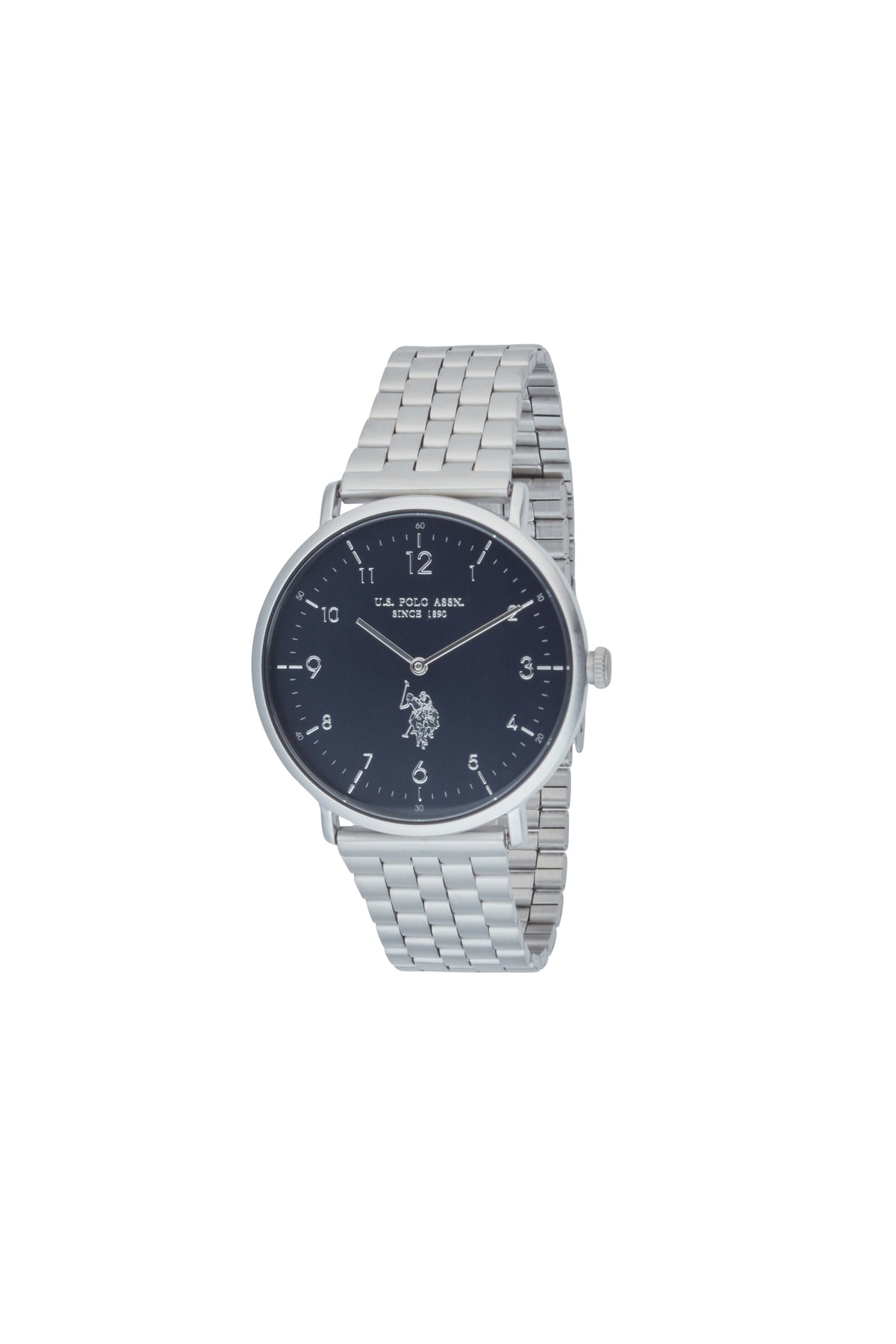 U.S. Polo Assn., Ceas de mână Quartz cu brățară din oțel inoxidabil