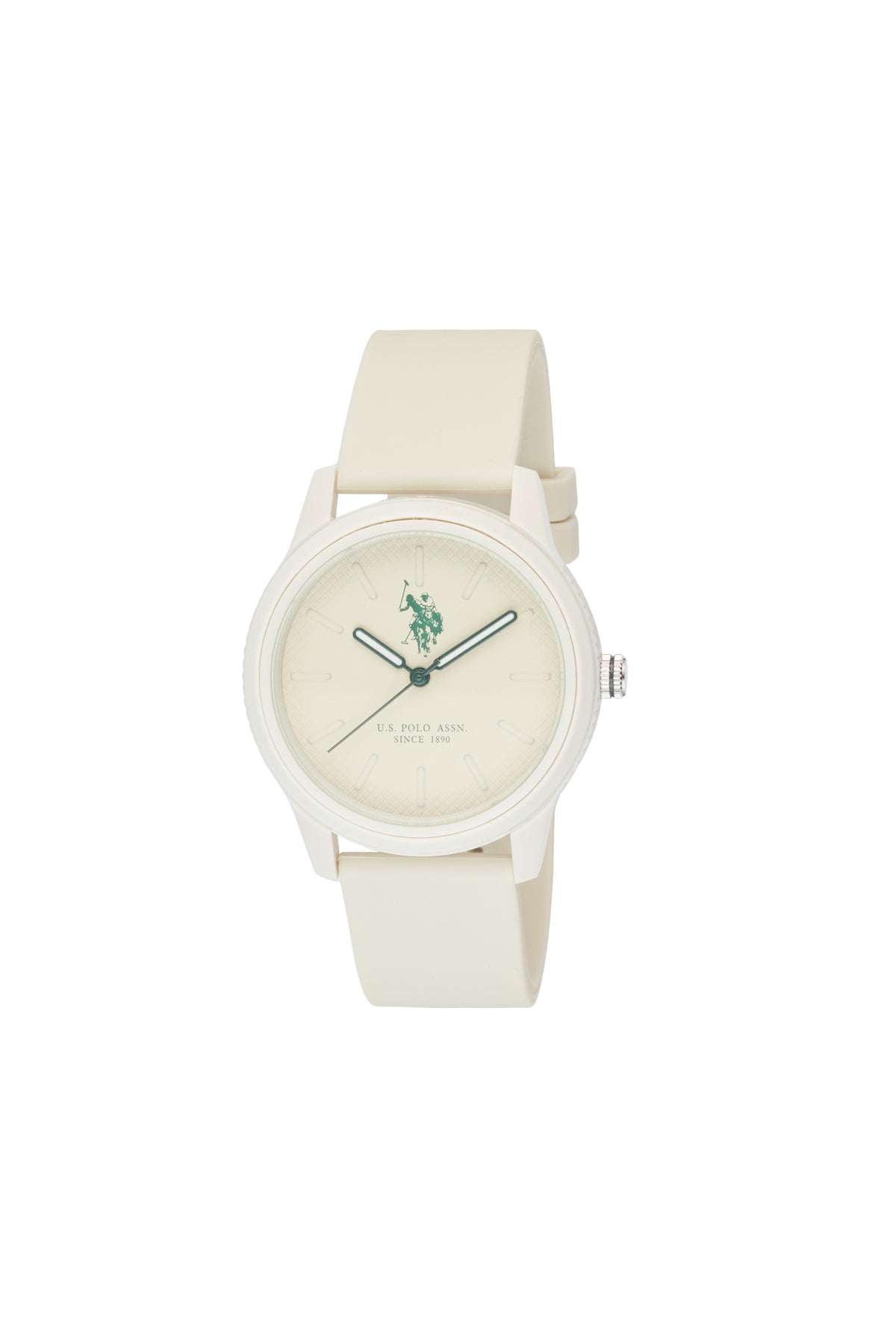 U.S. Polo Assn., Ceas de mână Quartz cu brățară din silicon