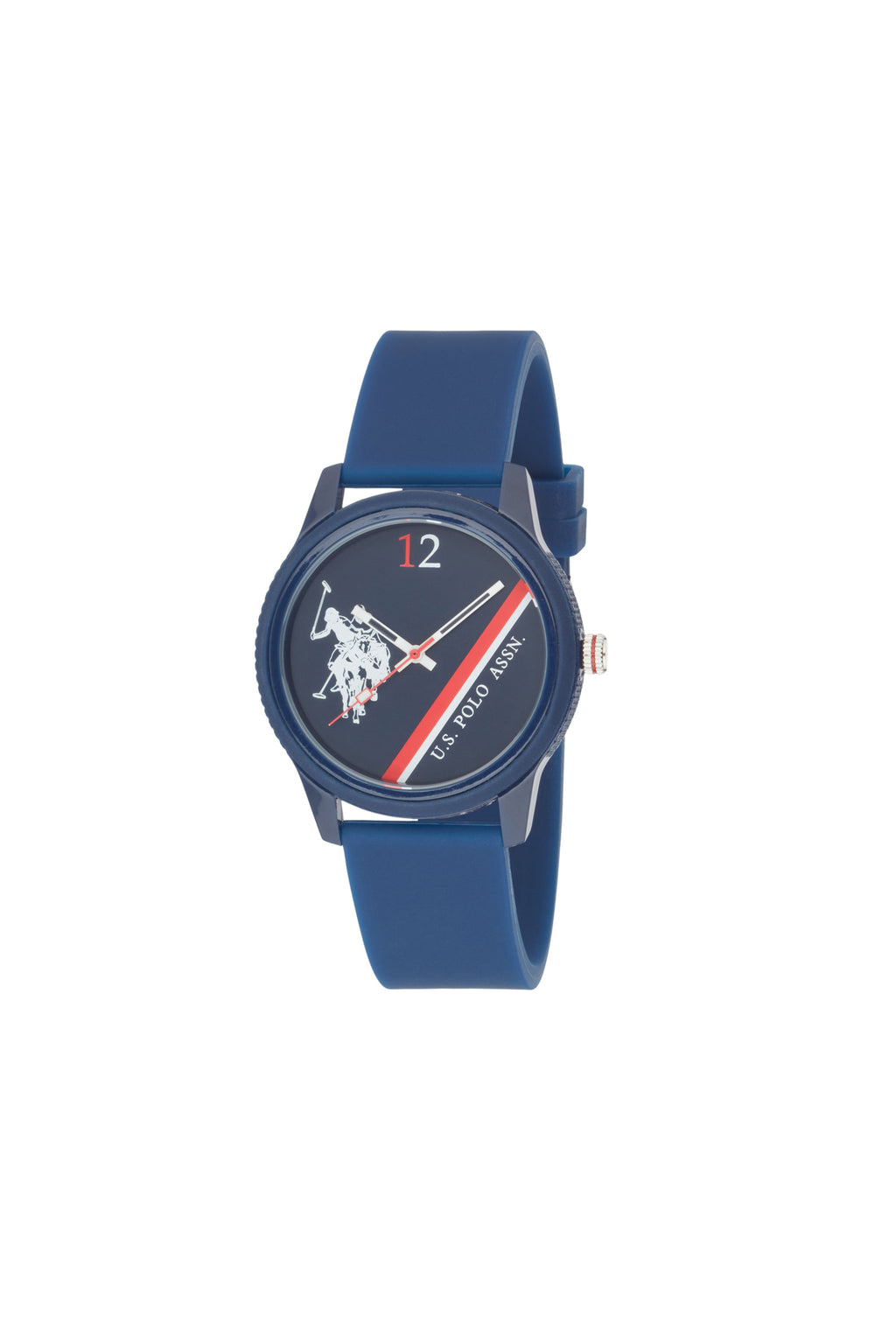 U.S. Polo Assn., Ceas de mână Quartz cu brățară din silicon