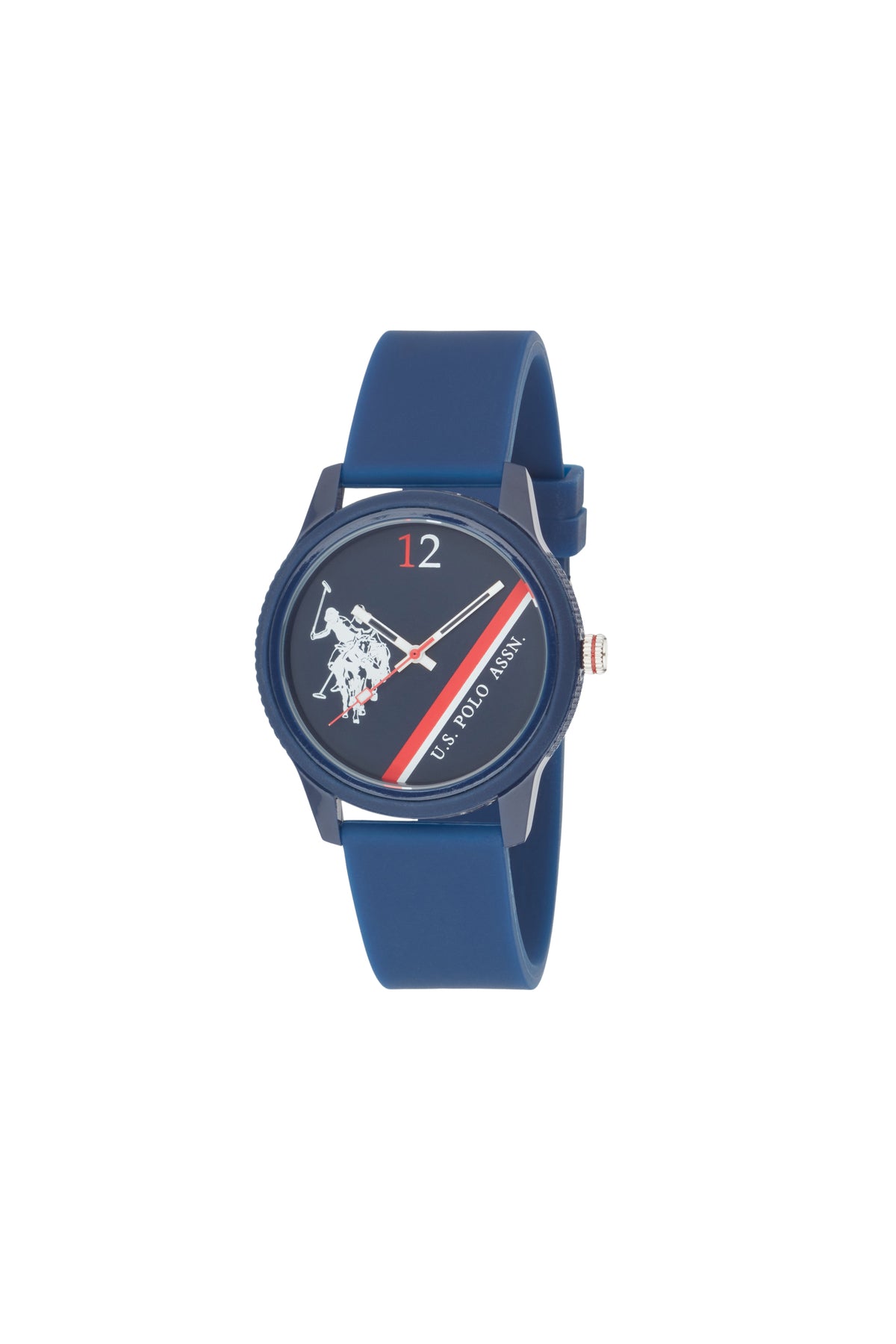 U.S. Polo Assn., Ceas de mână Quartz cu brățară din silicon