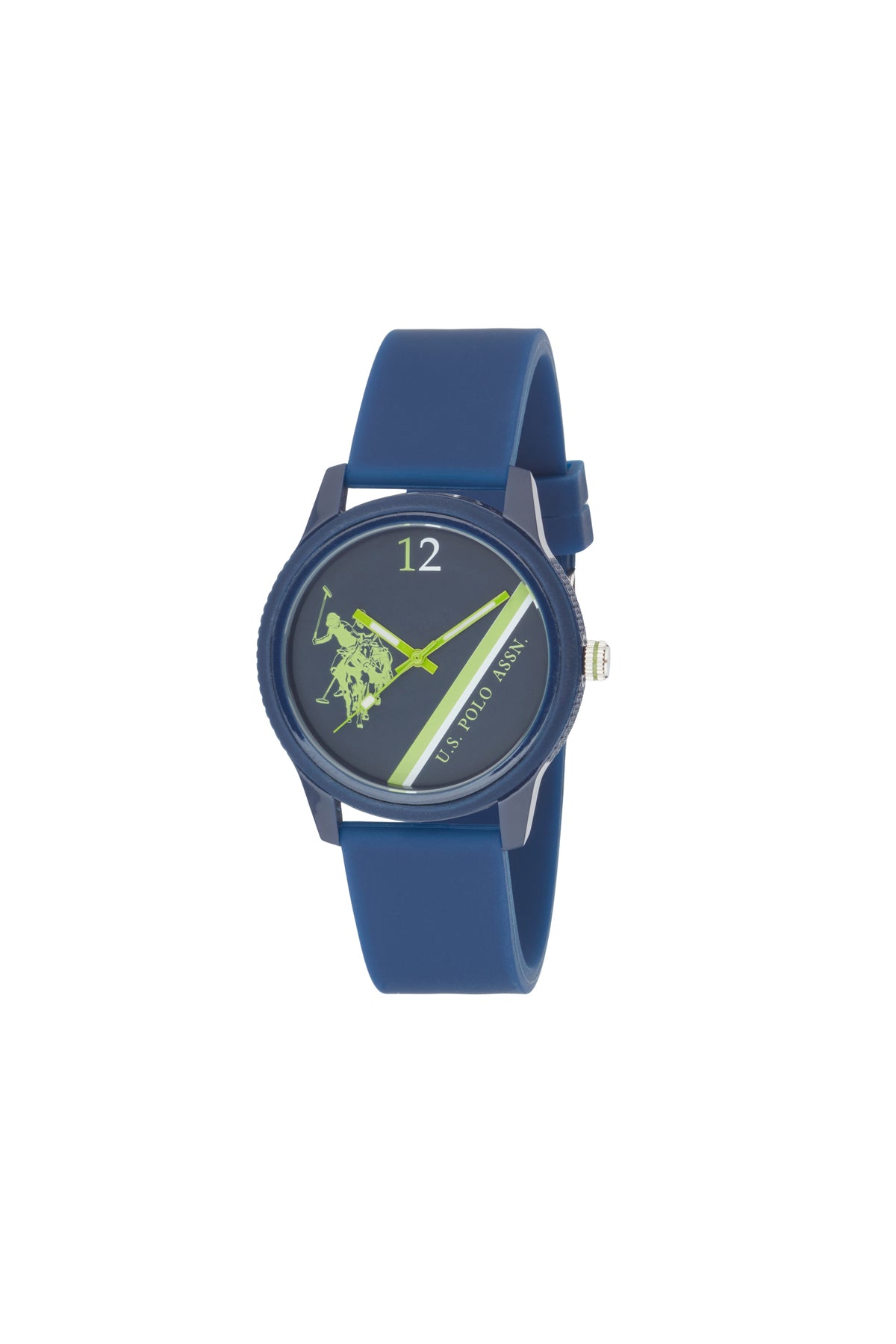 U.S. Polo Assn., Ceas de mână Quartz cu brățară din silicon
