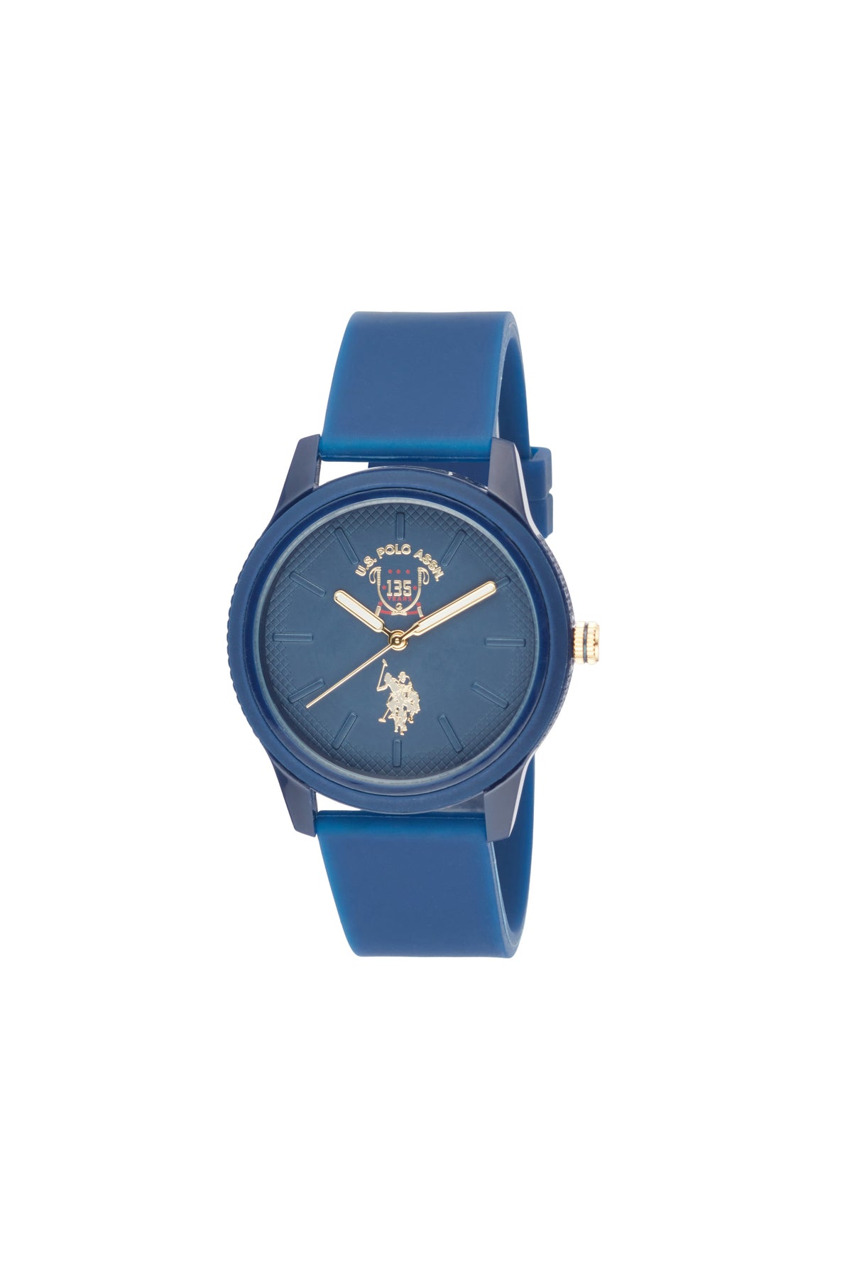 U.S. Polo Assn., Ceas de mână Quartz cu brățară din silicon