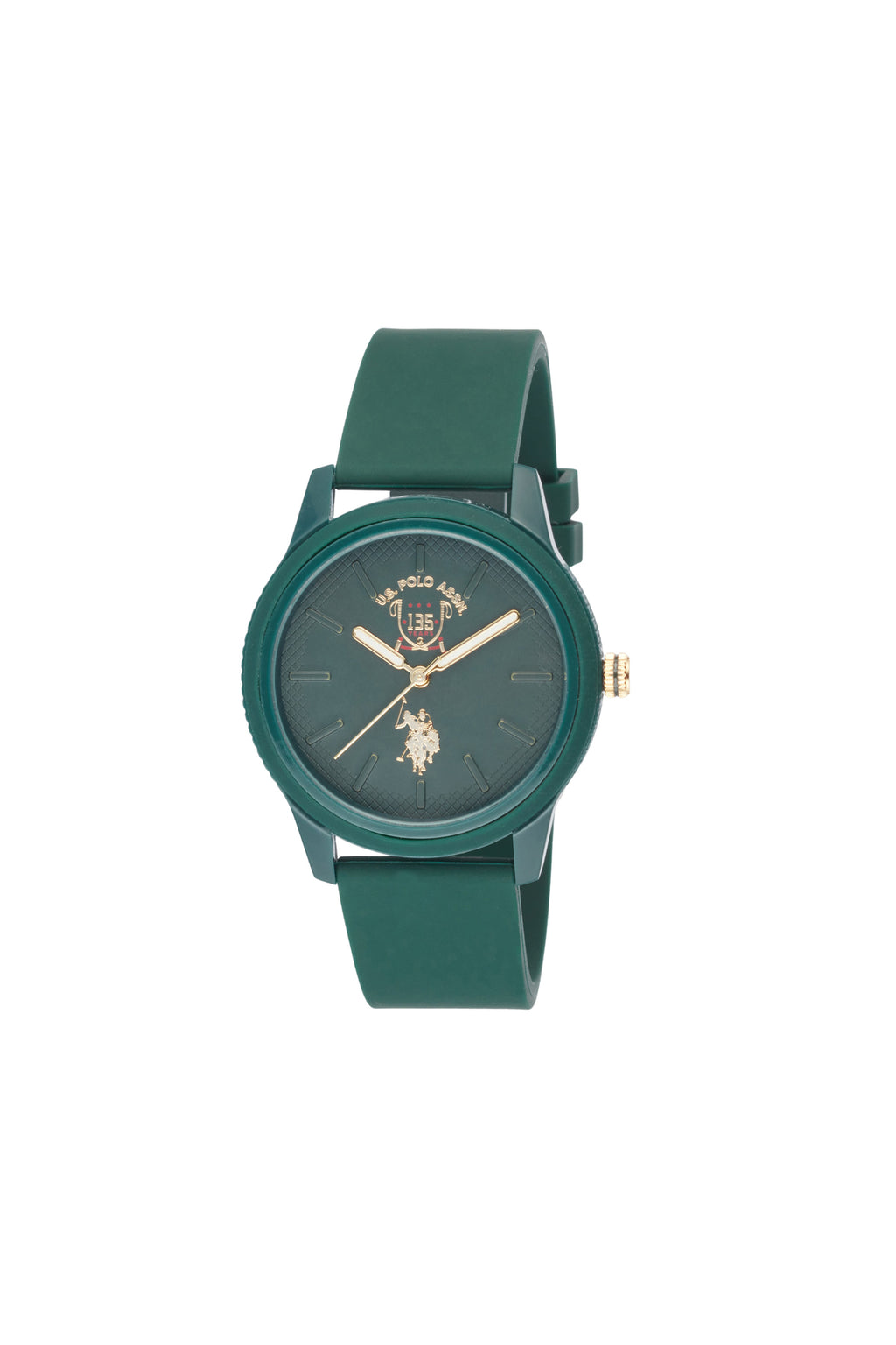 U.S. Polo Assn., Ceas de mână Quartz cu brățară din silicon