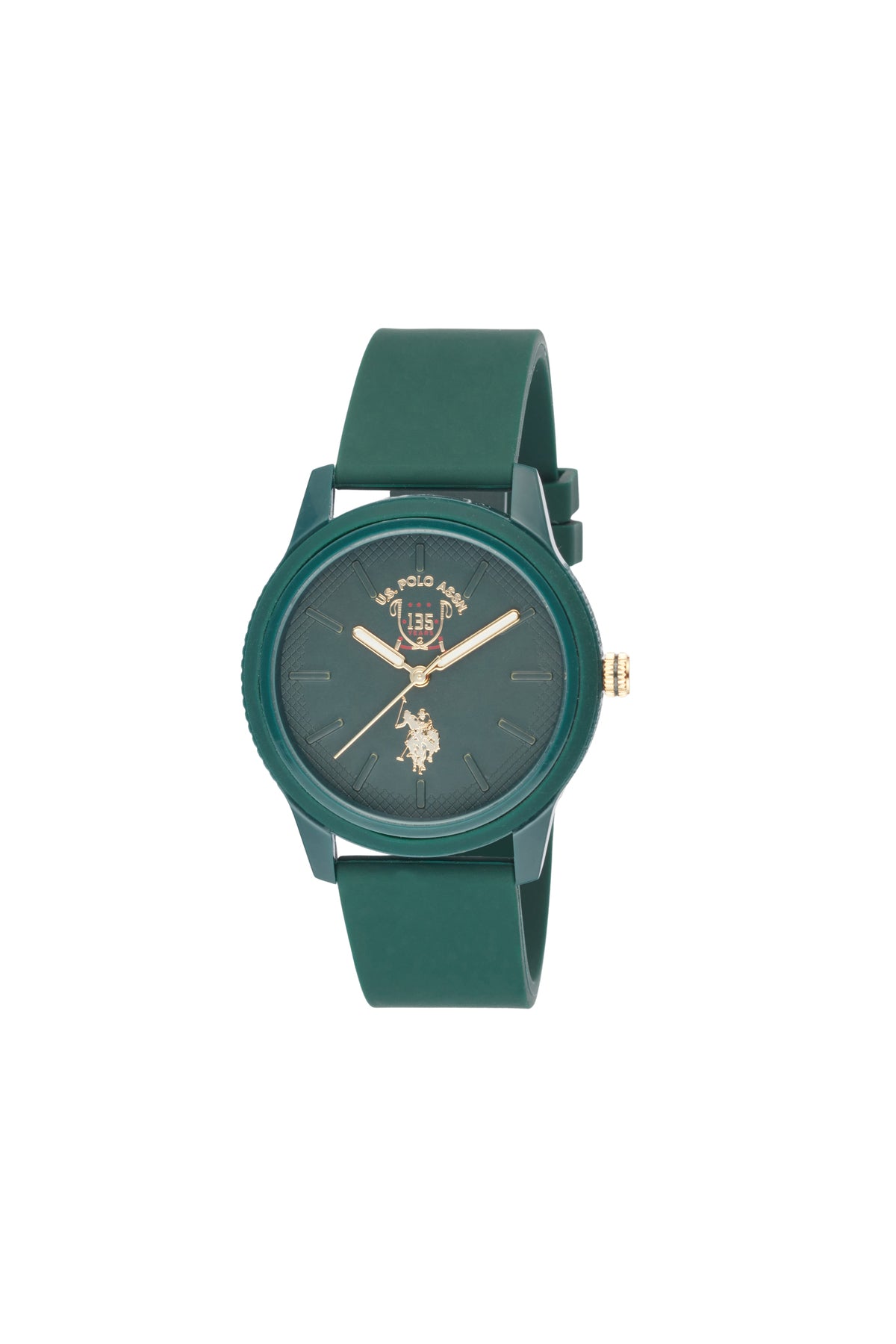 U.S. Polo Assn., Ceas de mână Quartz cu brățară din silicon