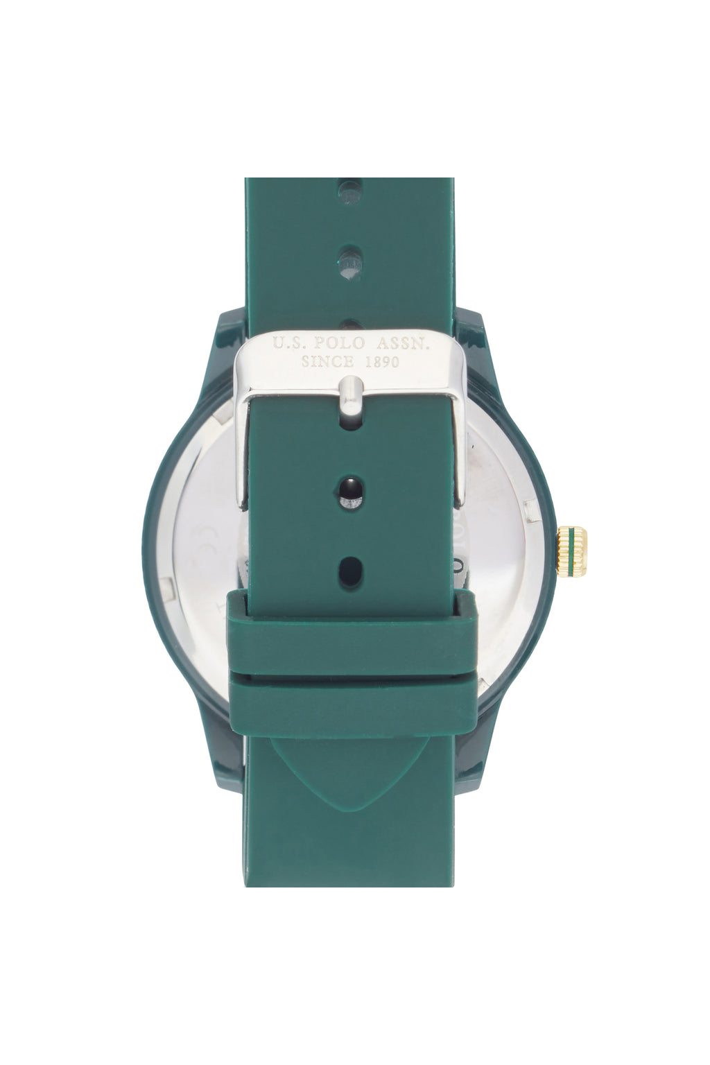 U.S. Polo Assn., Ceas de mână Quartz cu brățară din silicon