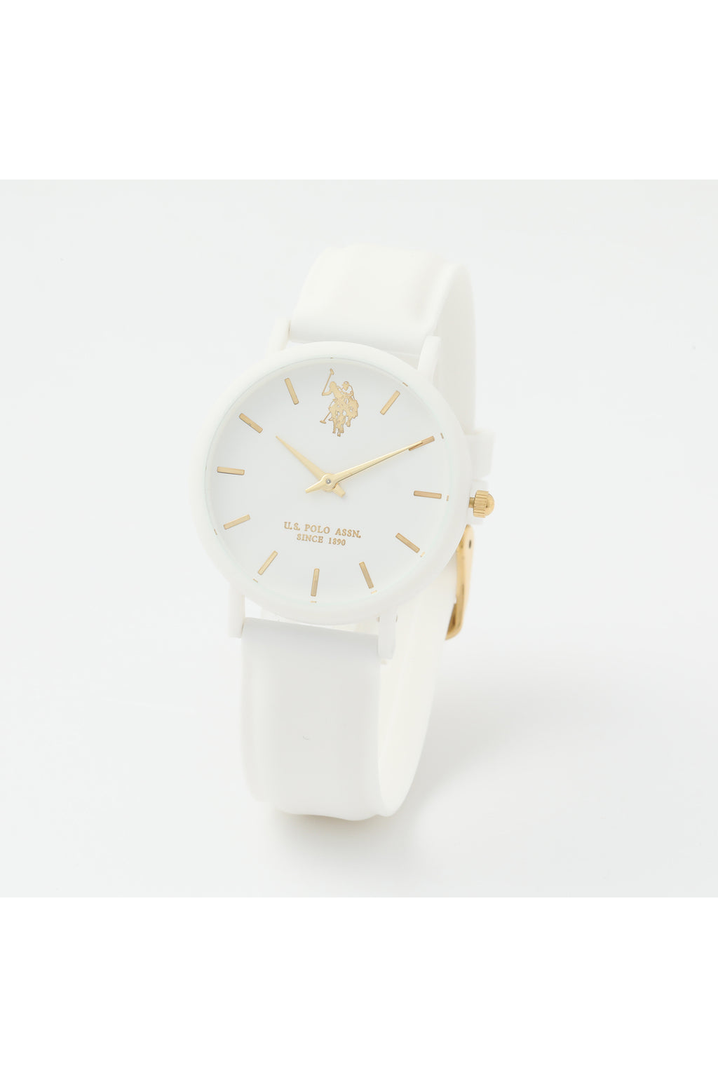 U.S. Polo Assn., Ceas de mână Quartz cu brățară din silicon