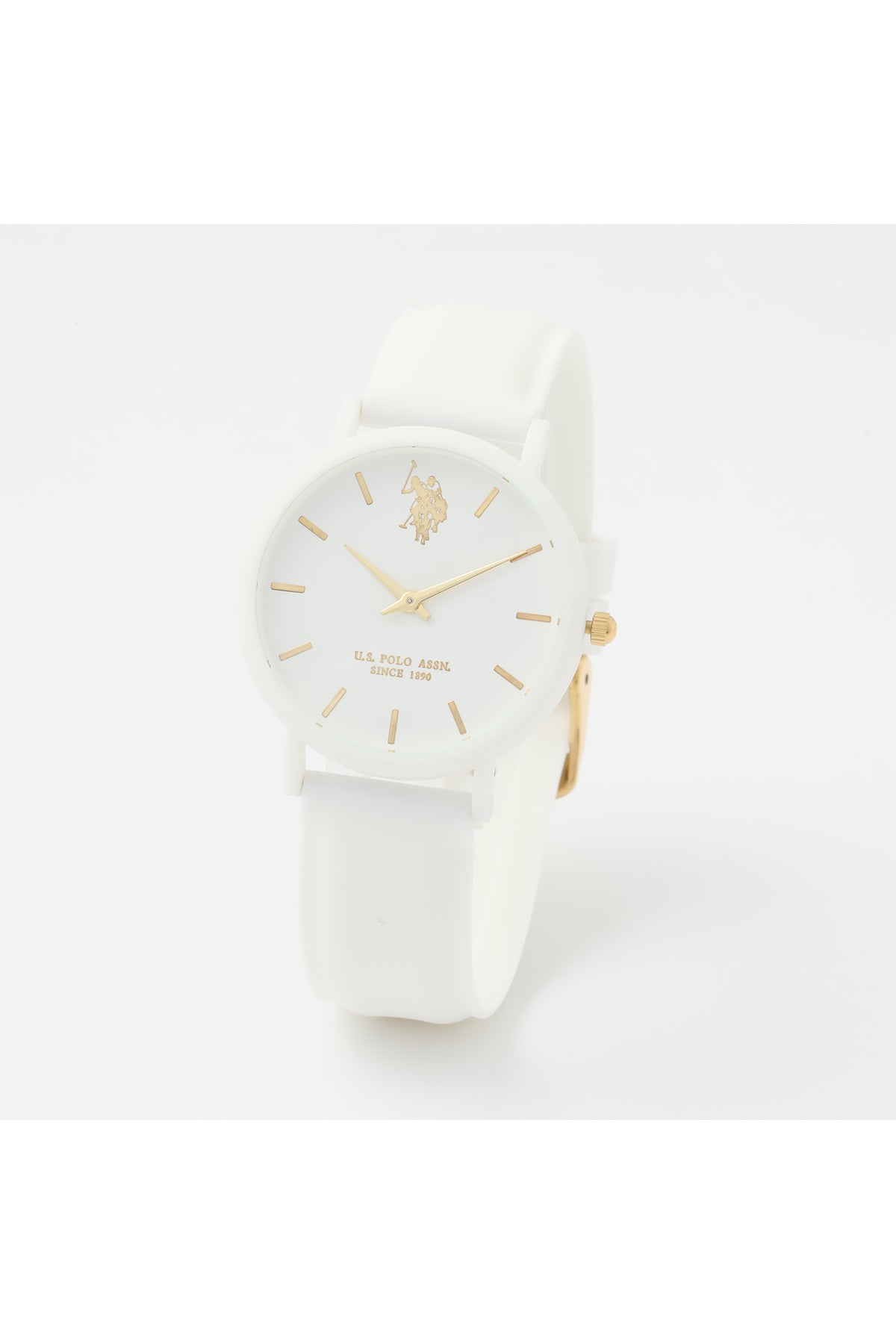 U.S. Polo Assn., Ceas de mână Quartz cu brățară din silicon