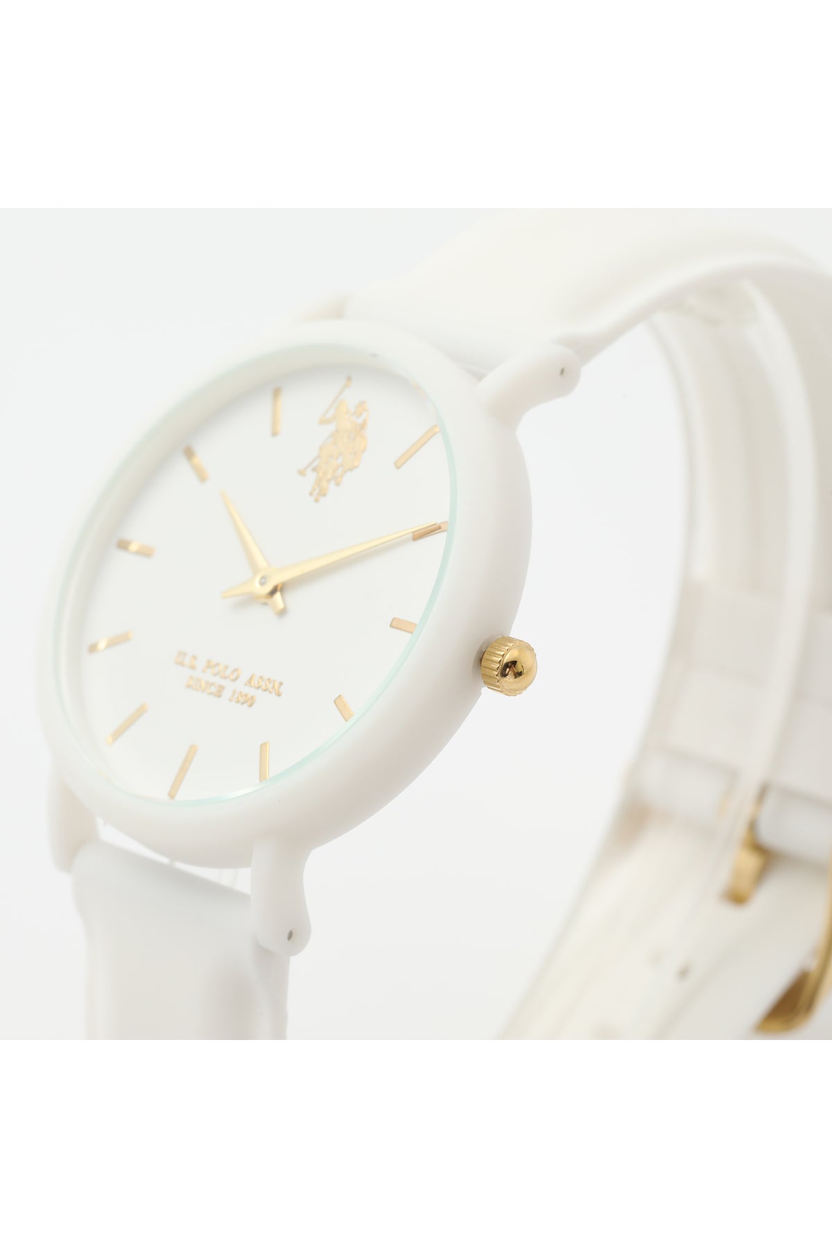 U.S. Polo Assn., Ceas de mână Quartz cu brățară din silicon