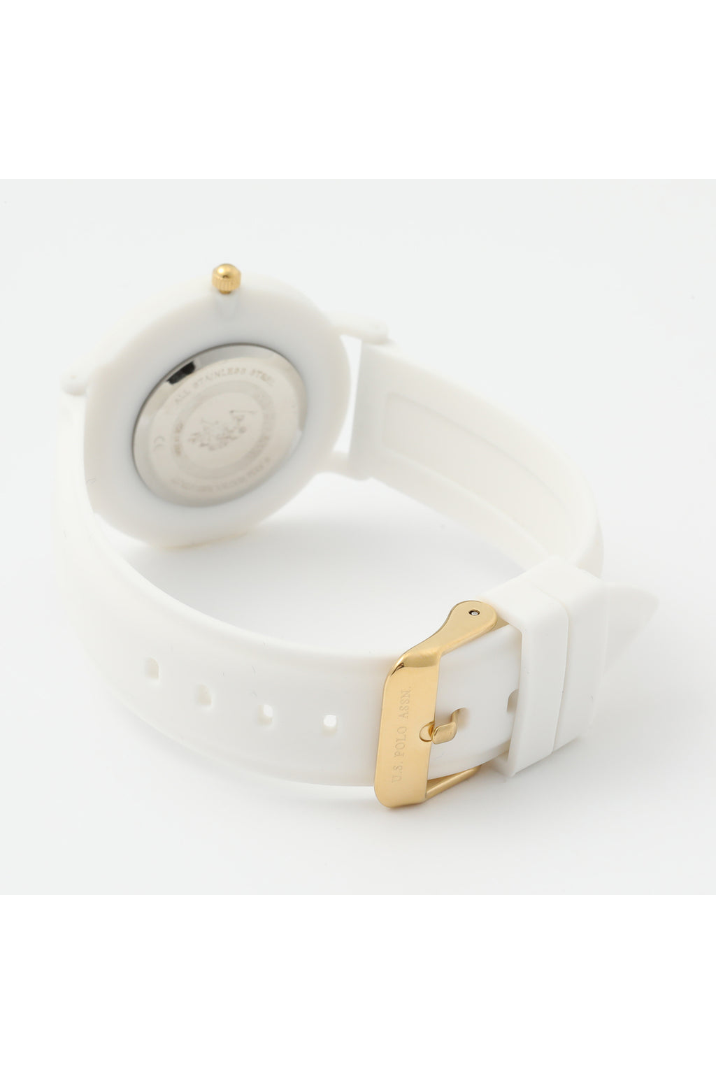 U.S. Polo Assn., Ceas de mână Quartz cu brățară din silicon