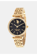 U.S. Polo Assn., Ceas de mână Quartz cu brățară din oțel inoxidabil