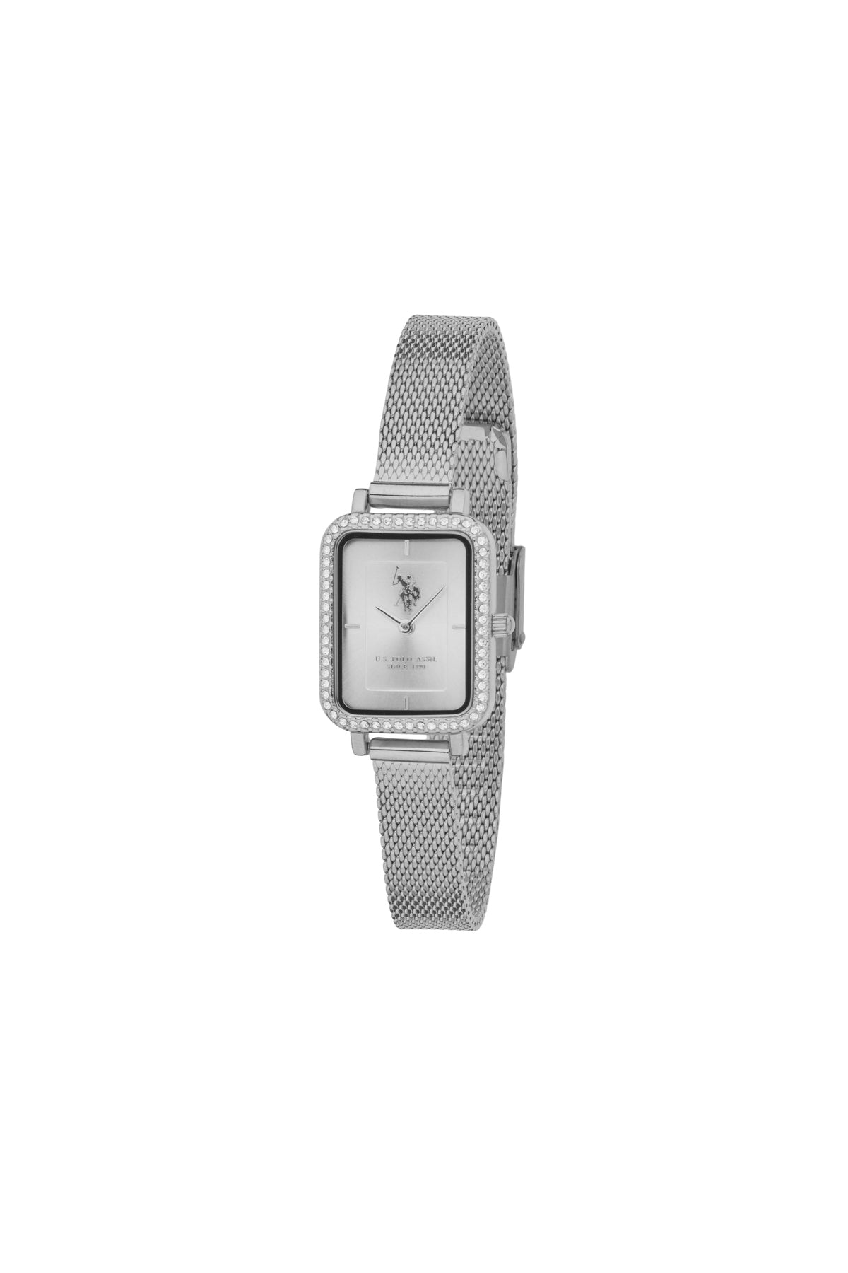 U.S. Polo Assn., Ceas de mână Quartz cu brățară din oțel inoxidabil
