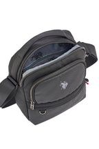 U.S. Polo Assn., Geanta crossbody cu logo, Negru