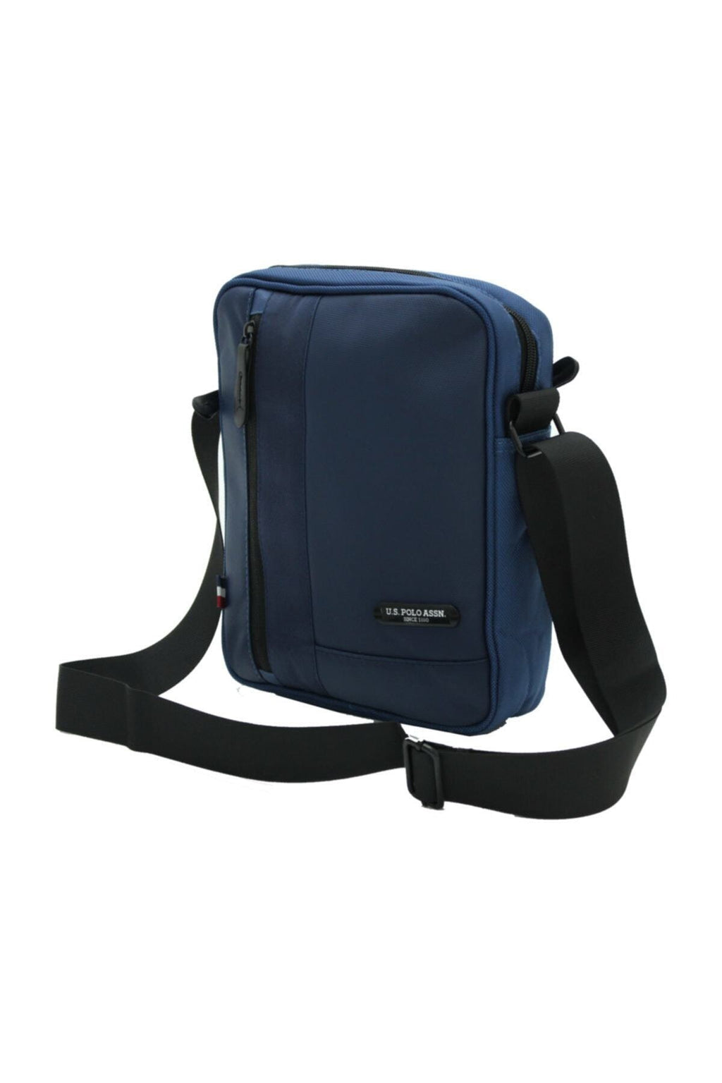 U.S. Polo Assn., Geanta crossbody cu bareta ajustabila, Albastru inchis