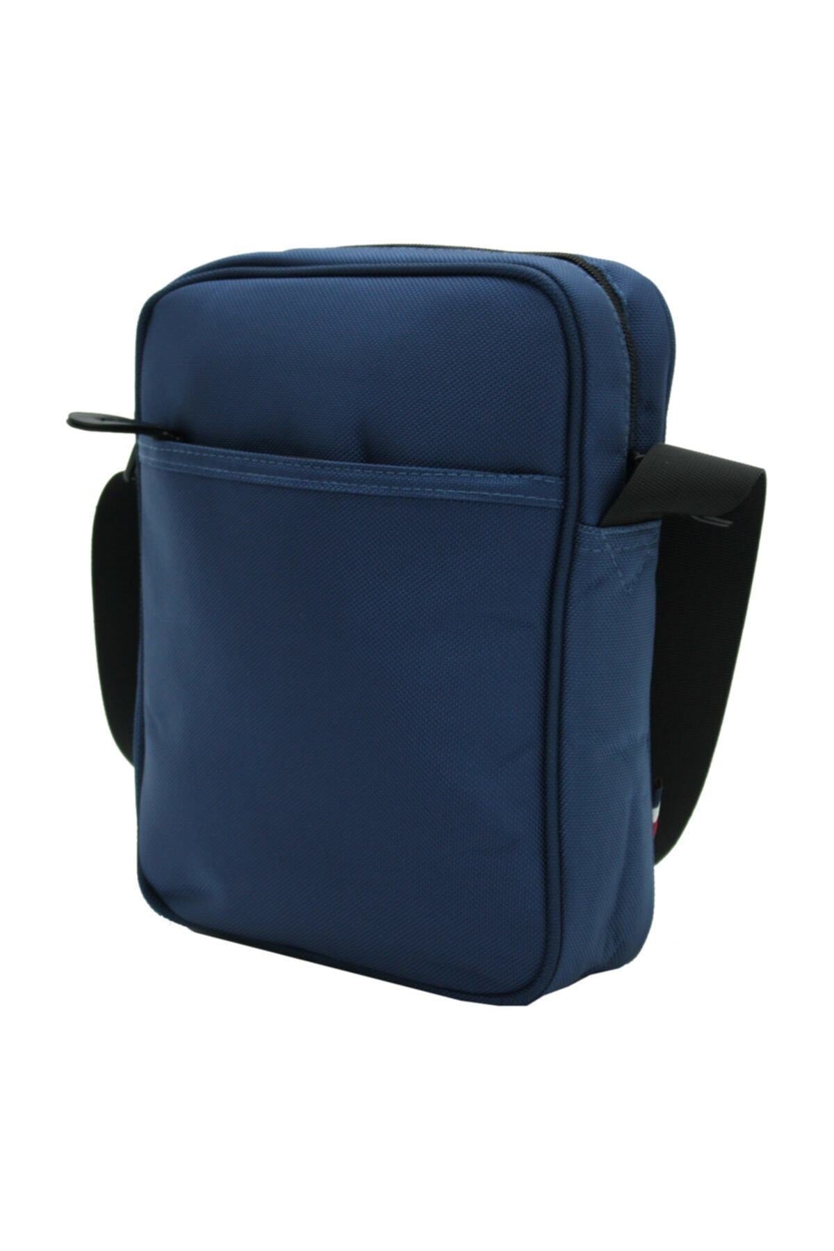 U.S. Polo Assn., Geanta crossbody cu bareta ajustabila, Albastru inchis